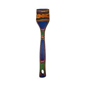 Baltique Spatula Colorful Wood Birch Hand Flipper For Non-Stick Pans Artisan
